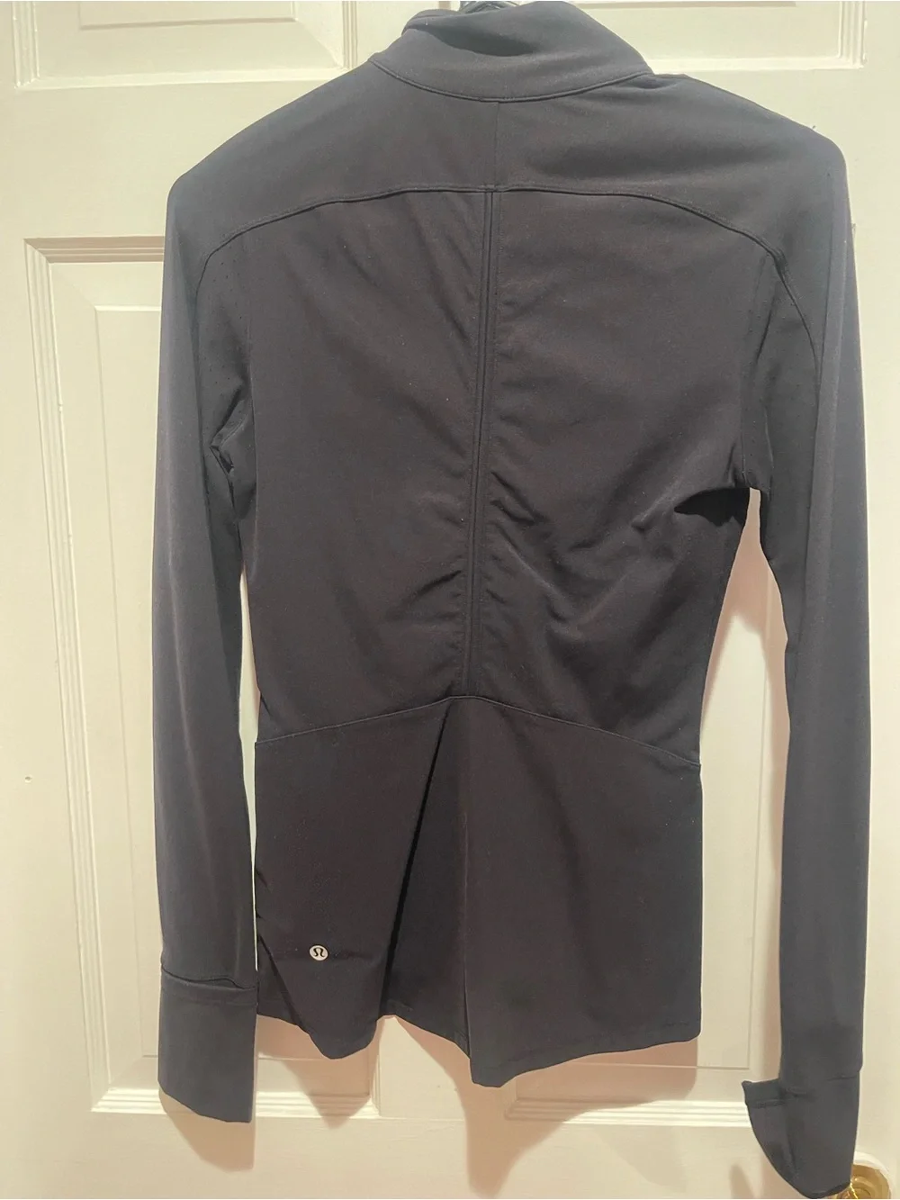 Lululemon Women's Black Zip-Front Athletic Jacket